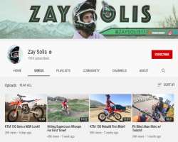 He also has a YouTube channel which he started back in January 2010 gathering 151K subscribers as of February 2020. He shares vlogs, biking videos and